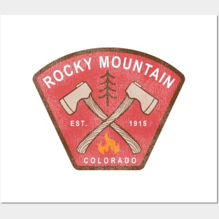 Rocky Mountain National Park Colorado Posters and Art